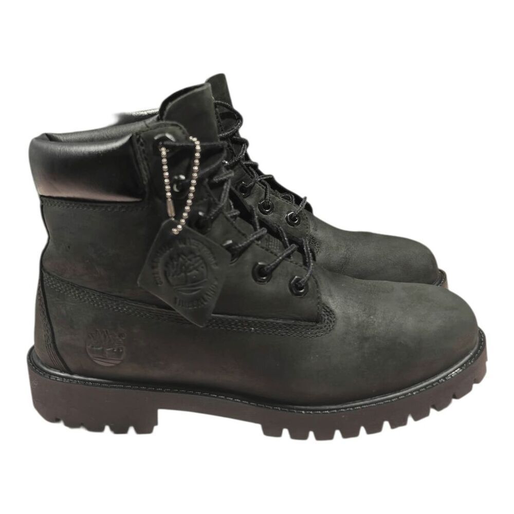 TIMBERLAND 6 Inch Premium Waterproof Boot In Black Size 6 - Picture 3 of 9